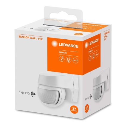 Ledvance - Détecteur de mouvement infrarouge extérieur 230V IP44 blanc