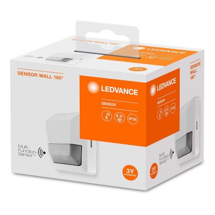 Ledvance - Détecteur de mouvement infrarouge extérieur 230V IP55 blanc