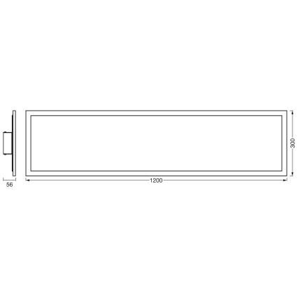 Ledvance - Dimbaar LED Paneel SUN@HOME LED/35W/230V 2200-5000K CRI 95 Wi-Fi