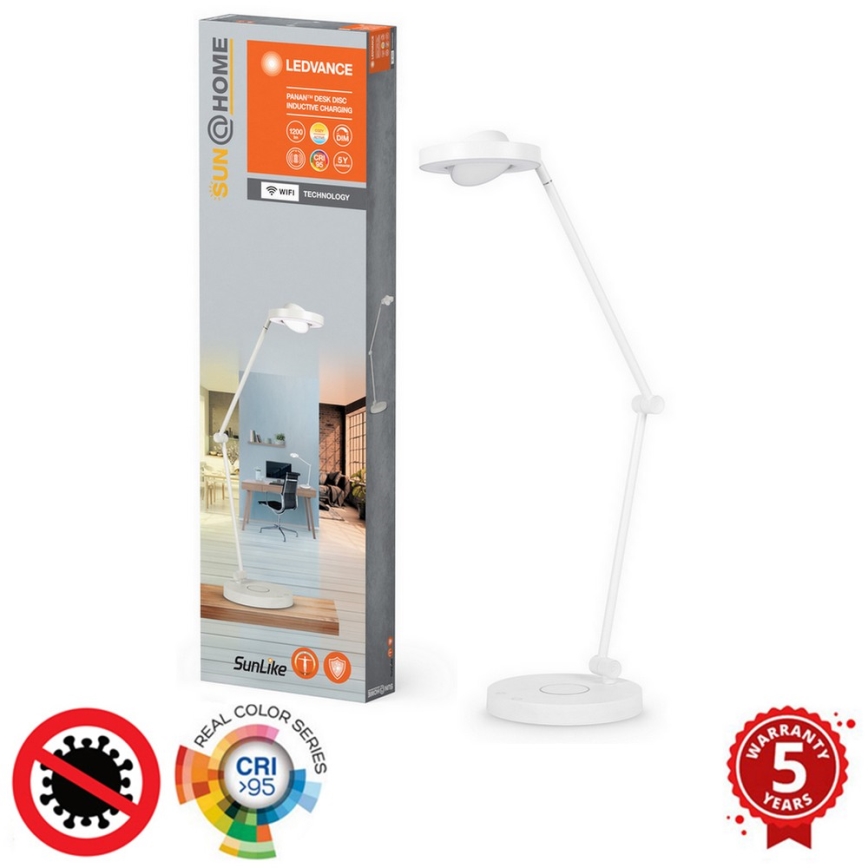 Ledvance - Dimbaar LED touch tafellampje SUN@HOME LED/20W/230V 2200-5000K CRI 95 Wi-Fi