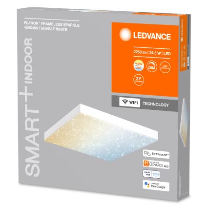 Ledvance -LED Dimbaar plafondlamp SMART+ FRAMELESS LED/24,5W/230V 3000-6500K Wi-Fi