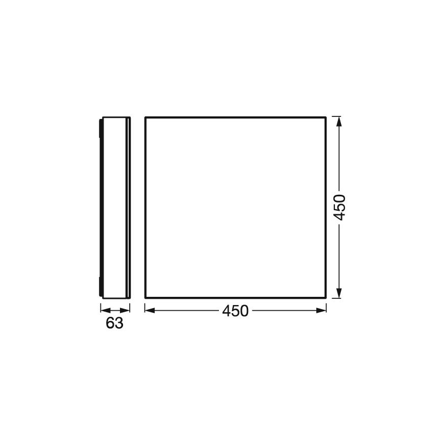 Ledvance -LED Dimbaar plafondlamp SMART+ FRAMELESS LED/24,5W/230V 3000-6500K Wi-Fi
