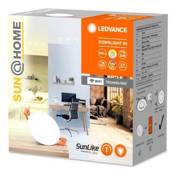 Ledvance - Dimbare LED Inbouw Lamp SUN@HOME LED/4,5W/230V 2200-5000 CRI 95 Wi-Fi