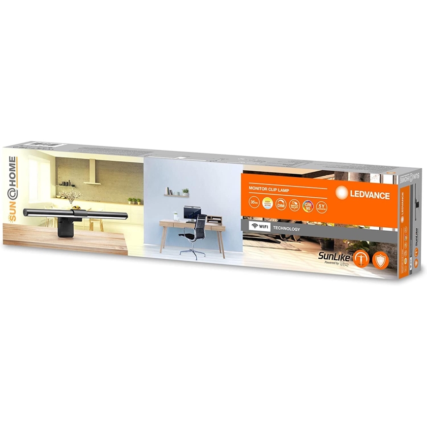 Ledvance - Dimbare LED Monitor Verlichting SUN@HOME LED/2,5W/5V 2200-5000K CRI 95 Wi-Fi