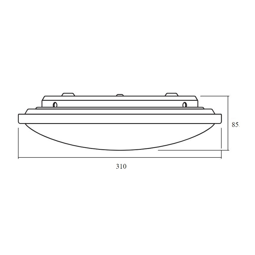 Ledvance - Dimbare LED Plafond Lamp ORBIS LED/17W/230V 2700-6500 + afstandsbediening