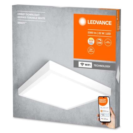 Ledvance - Dimbare LED Plafond Lamp SMART+ DOWNLIGHT LED/22W/230V 3000-6500K Wi-Fi