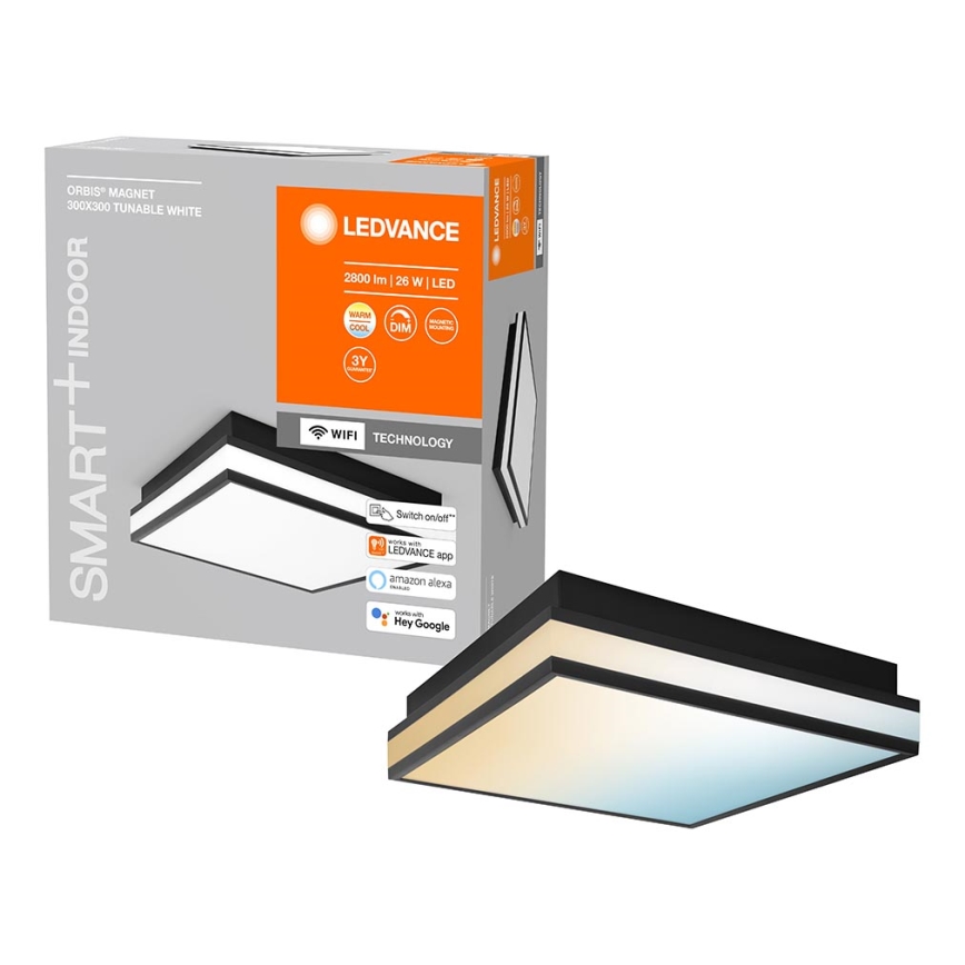 Ledvance - Dimbare LED Plafond Lamp SMART+ MAGNET LED/26W/230V 3000-6500K Wi-Fi