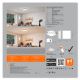 Ledvance - Dimbare LED Plafond Lamp SMART+ MAGNET LED/26W/230V 3000-6500K Wi-Fi