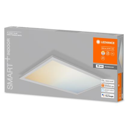Ledvance - LED Dimbare plafondarmatuur SMART+ PLANON LED/22W/230V 30x60 cm Wi-Fi