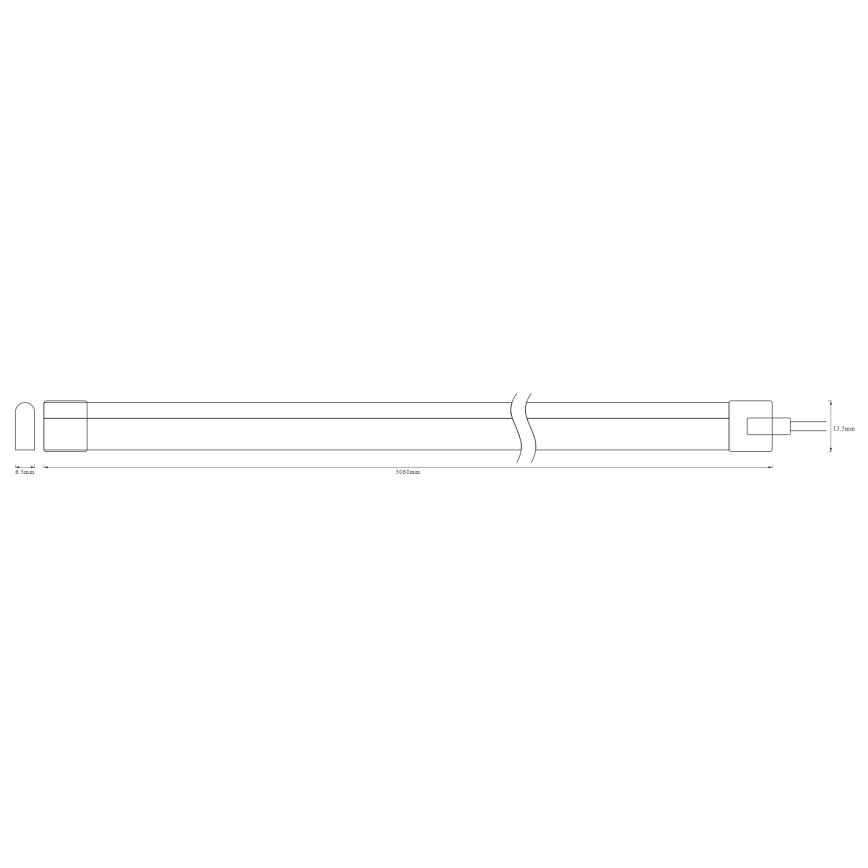 Ledvance - Dimbare LED RGB buitenstrip met afstandsbediening FLEX 5m LED / 23W / 230V IP44