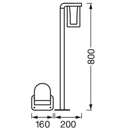 Ledvance - Dimbare LED RGBW Lamp SMART+ CASCADE LED/10W/230V Wi-Fi IP44