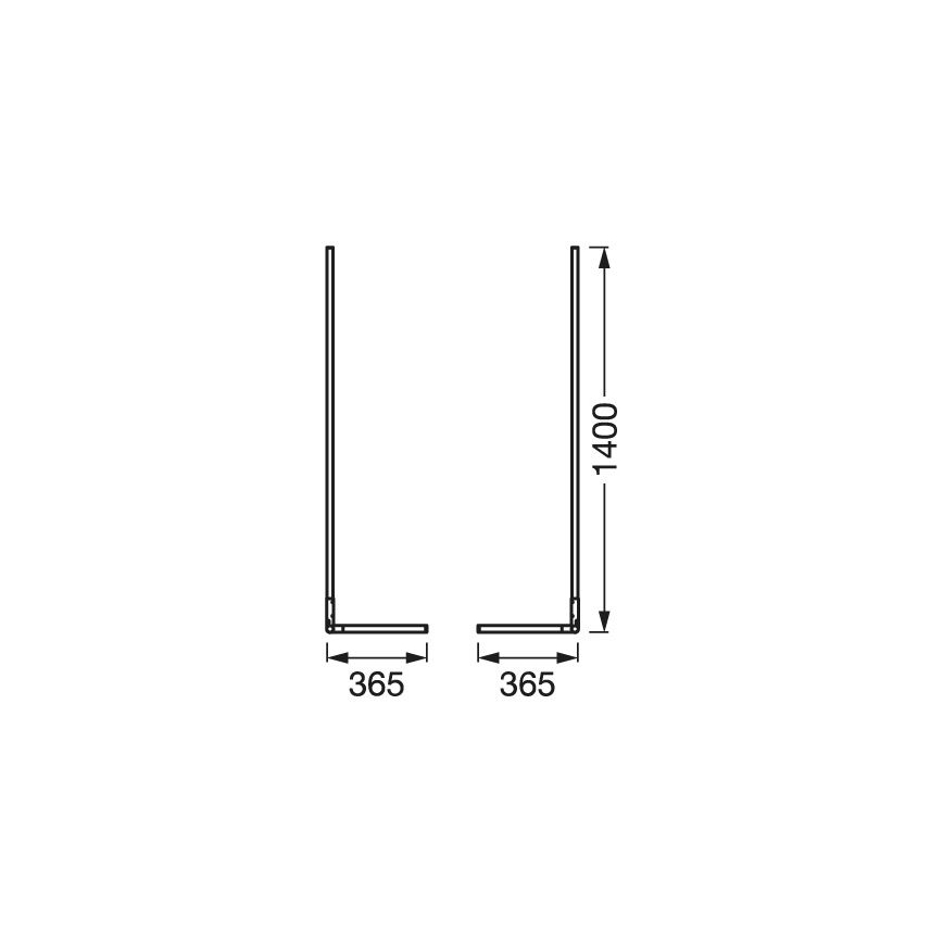 Ledvance - Dimbare LED RGBW Staande Lamp SMART+ FLOOR LED/14W/230V 2700-6500K Wi-Fi + afstandsbediening