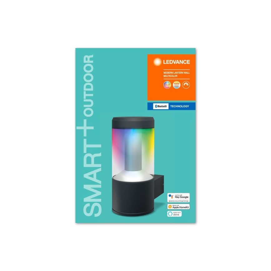 Ledvance - Dimbare LED RGBW Wand Lamp SMART+ MODERN LED/12W/230V IP44 BT