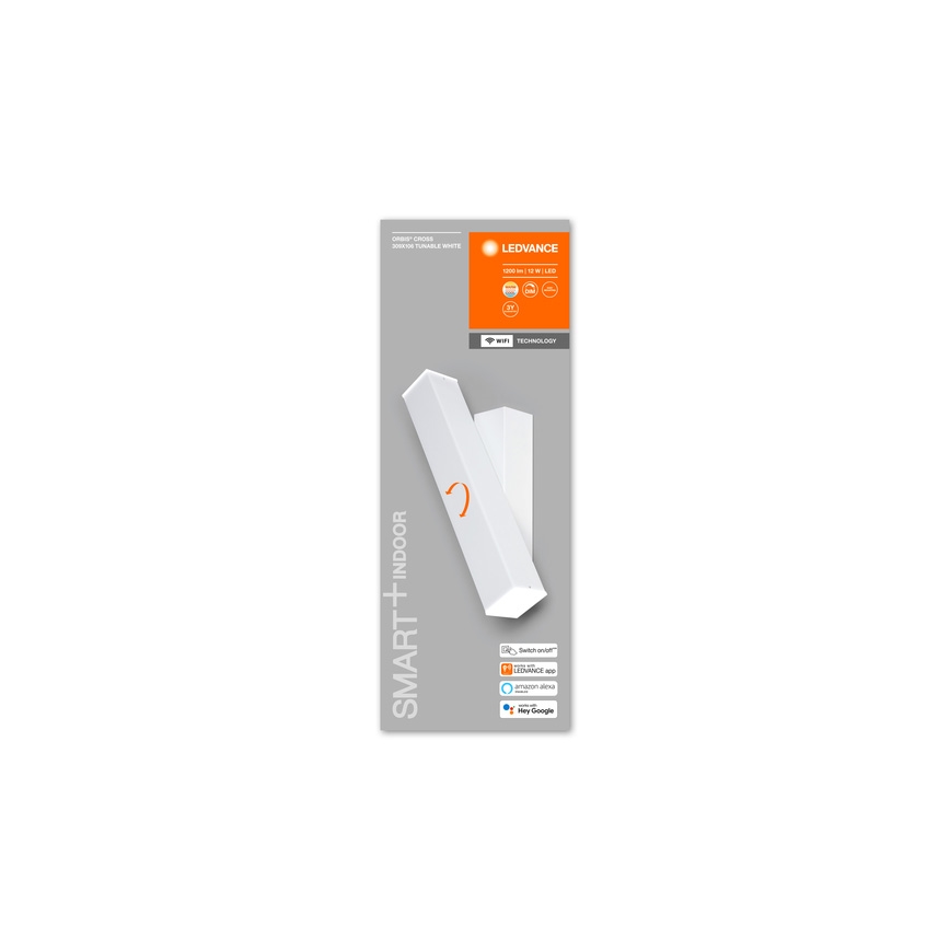 Ledvance - Dimbare LED Wand Lamp SMART+ CROSS 2xLED/6W/230V 3000-6500K Wi-Fi