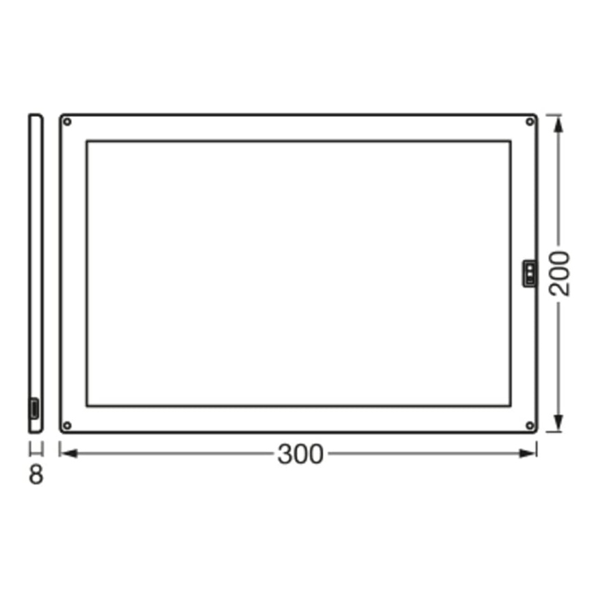 Ledvance - Eclairage de meuble à intensité variable SMART + UNDERCABINET LED/6,8W/24/230V 2700-6500K Wi-Fi