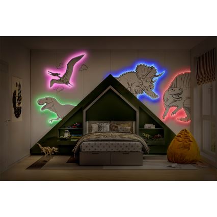 Ledvance - FLEX LED RGB dimbare strip 5 m, 10 W, 230 V + afstandsbediening