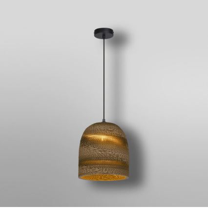 Ledvance - Hanglamp aan een koord DECOR CARDBOARD 1xE27/15W/230V diameter 25 cm