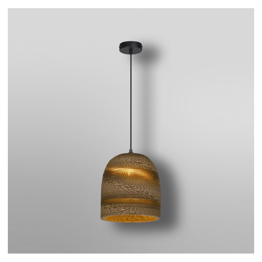 Ledvance - Hanglamp aan een koord DECOR CARDBOARD 1xE27/15W/230V diameter 25 cm