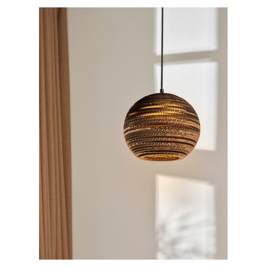 Ledvance - Hanglamp aan een koord DECOR CARDBOARD 1xE27/15W/230V diameter 26 cm