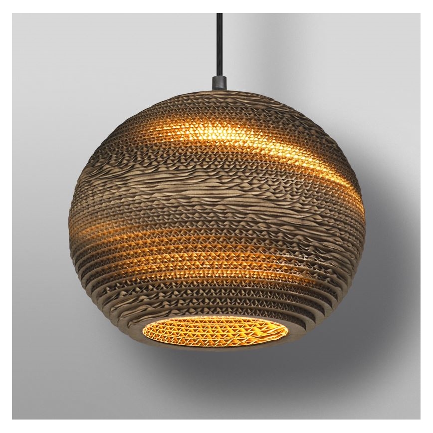 Ledvance - Hanglamp aan een koord DECOR CARDBOARD 1xE27/15W/230V diameter 26 cm