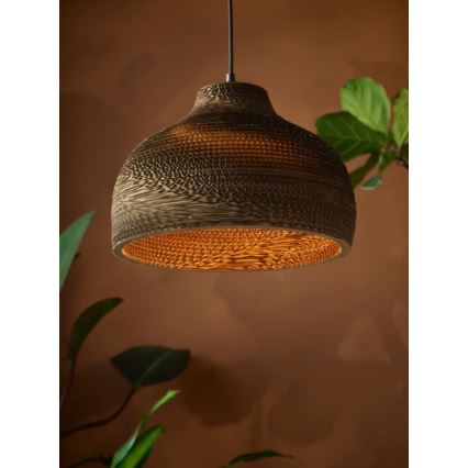 Ledvance - Hanglamp aan een koord DECOR CARDBOARD 1xE27/15W/230V diameter 36 cm