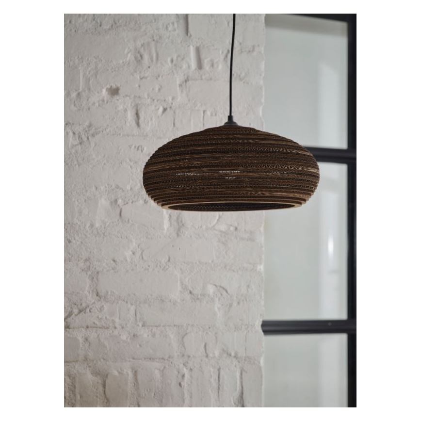 Ledvance - Hanglamp aan een koord DECOR CARDBOARD 1xE27/15W/230V diameter 40 cm