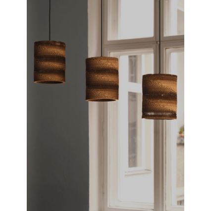 Ledvance - Hanglamp aan een koord DECOR CARDBOARD 3xE27/15W/230V