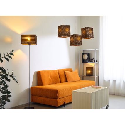 Ledvance - Hanglamp aan een koord DECOR CARDBOARD 3xE27/15W/230V