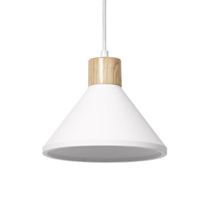 Ledvance - Hanglamp aan een koord DECOR PLASTER 1xE27/25W/230V diameter 22 cm gips wit