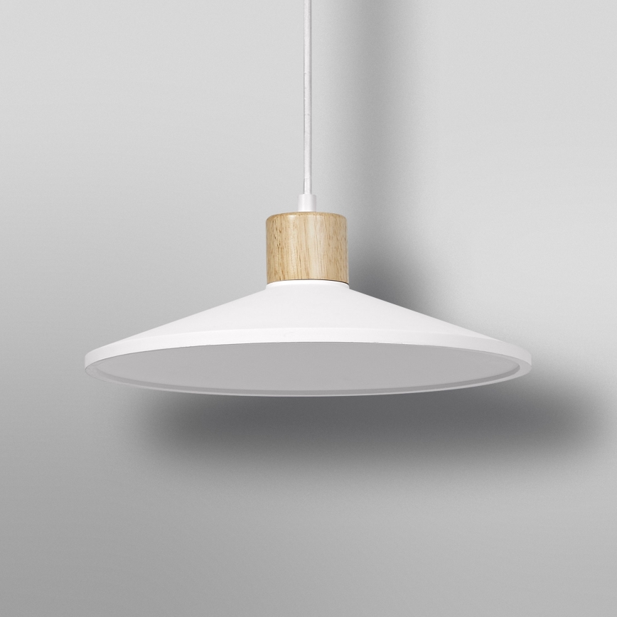 Ledvance - Hanglamp aan een koord DECOR PLASTER 1xE27/25W/230V diameter 32 cm gips wit