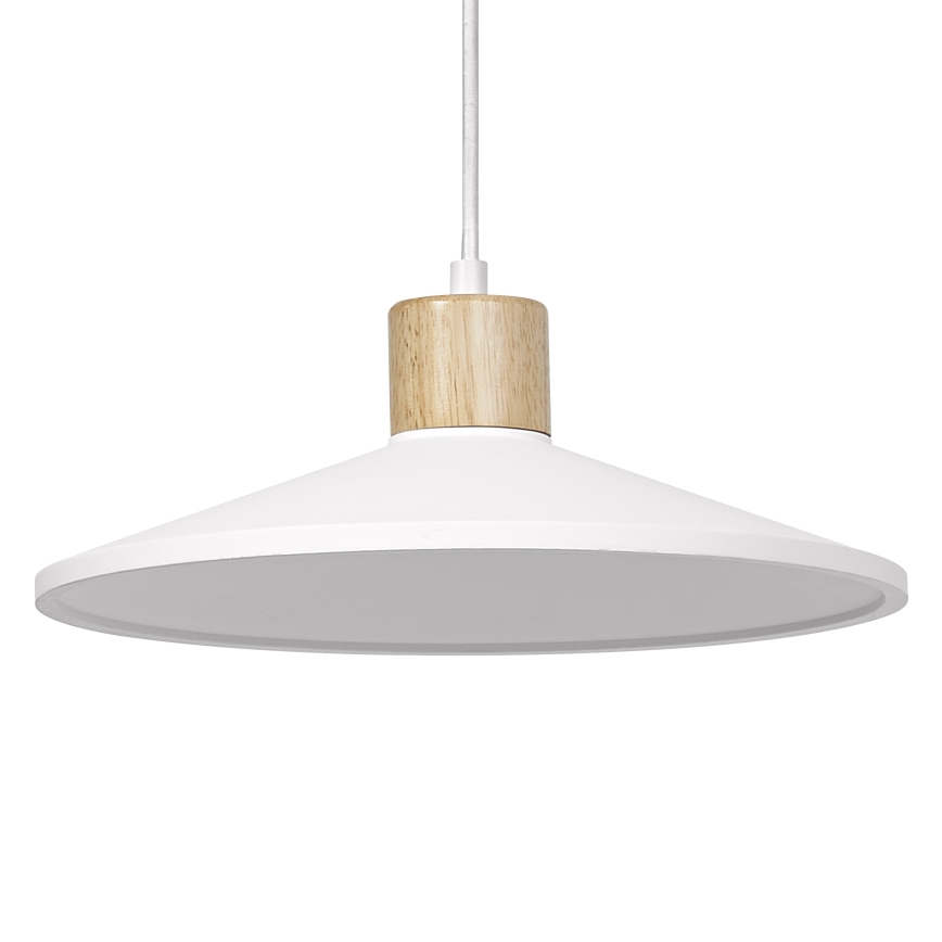 Ledvance - Hanglamp aan een koord DECOR PLASTER 1xE27/25W/230V diameter 32 cm gips wit