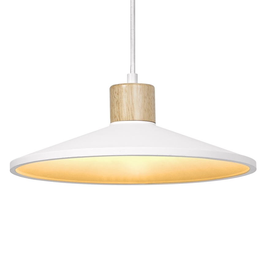 Ledvance - Hanglamp aan een koord DECOR PLASTER 1xE27/25W/230V diameter 32 cm gips wit