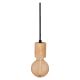 Ledvance - Hanglamp aan een koord PENDULUM 1xE27/15W/230V rubber vijg