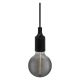 Ledvance - Hanglamp aan een koord PENDULUM BELL 1xE27/15W/230V zwart