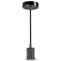 Ledvance - Hanglamp aan een koord PENDULUM ROBBIN 1xE27/15W/230V glanzend chroom