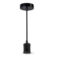 Ledvance - Hanglamp aan een koord PENDULUM ROBBIN 1xE27/15W/230V zwart