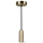Ledvance - Hanglamp aan een koord PENDULUM ROUND 1xE27/15W/230V goud