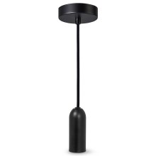 Ledvance - Hanglamp aan een koord PENDULUM ROUND 1xE27/15W/230V zwart