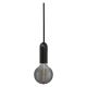Ledvance - Hanglamp aan een koord PENDULUM ROUND 1xE27/15W/230V zwart
