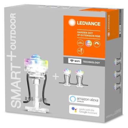 Ledvance - Kit d'extension RGB extérieur SMART+ DOT 3xLED/0,7W/230V IP65 Wi-Fi