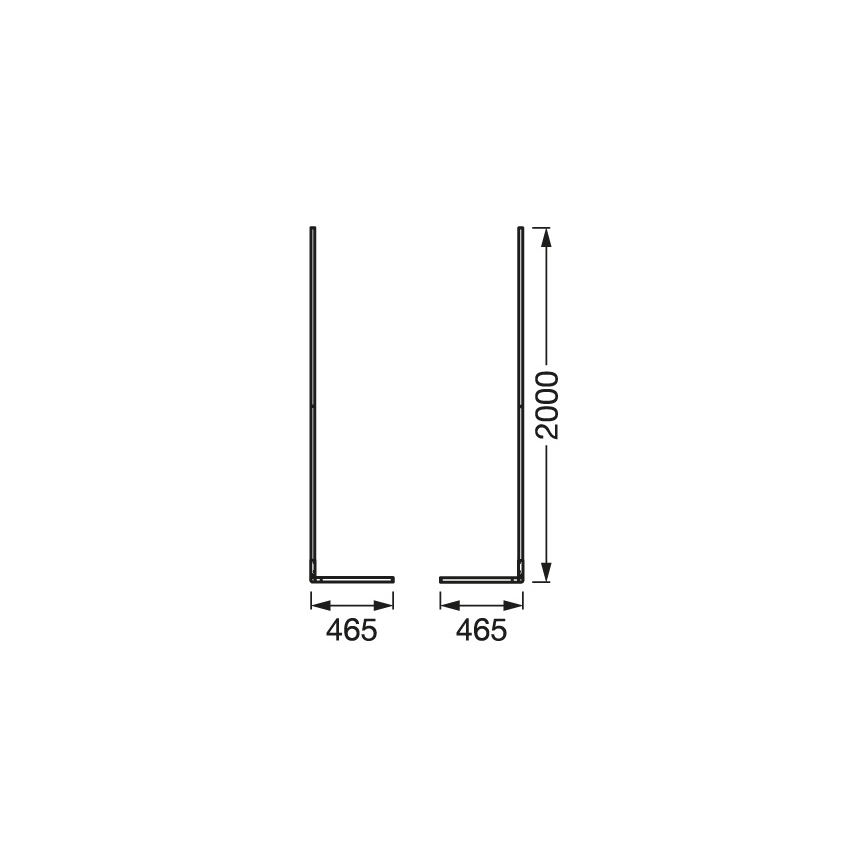 Ledvance - Lampadaire LED RGBW à intensité variable SMART+ FLOOR LED/20W/230V  2700-6500K Wi-Fi noir +Télécommande