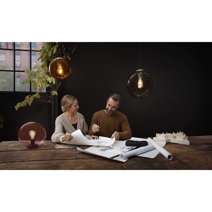 Ledvance - Lampe de table BUBBLE 1xE27/40W/230V rose