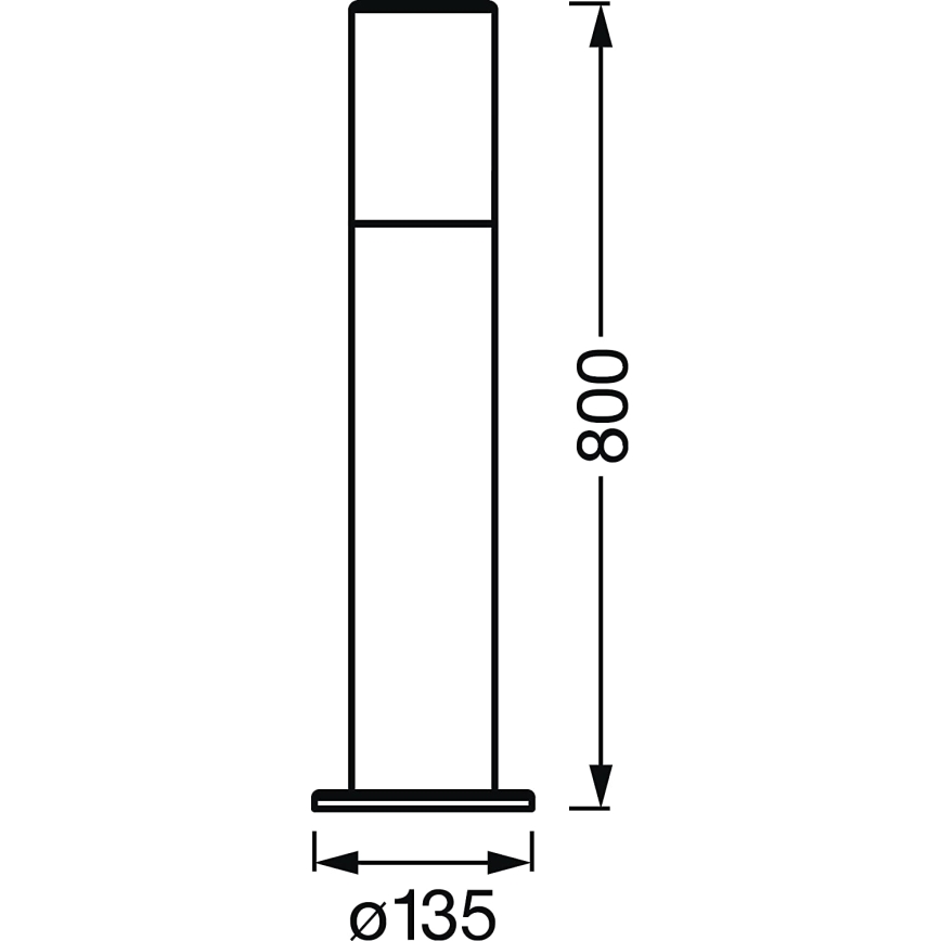 Ledvance - Lampe d'extérieur LED RGBW SMART+ PIPE 10W/230V Wi-Fi IP44