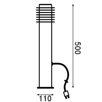 Ledvance - Lampe extérieure ENDURA HYBRID RONDO LED/4W/12V IP44