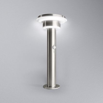 Ledvance - Lampe solaire à intensité variable avec détecteur CIRCLE LED/6W/3,2V 2200 mAh IP44
