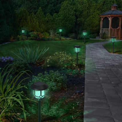 Ledvance - Lampe solaire à intensité variable LED RGBW SMART+ SOLAR LED/0,12W/3,2V 3000-6500K IP44