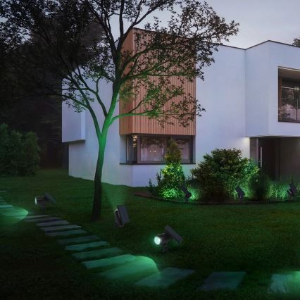 Ledvance - Lampe solaire à intensité variable RGBW SMART+ SOLAR LED/0,6W/3,7V 2000 mAh 3000-6500K IP44