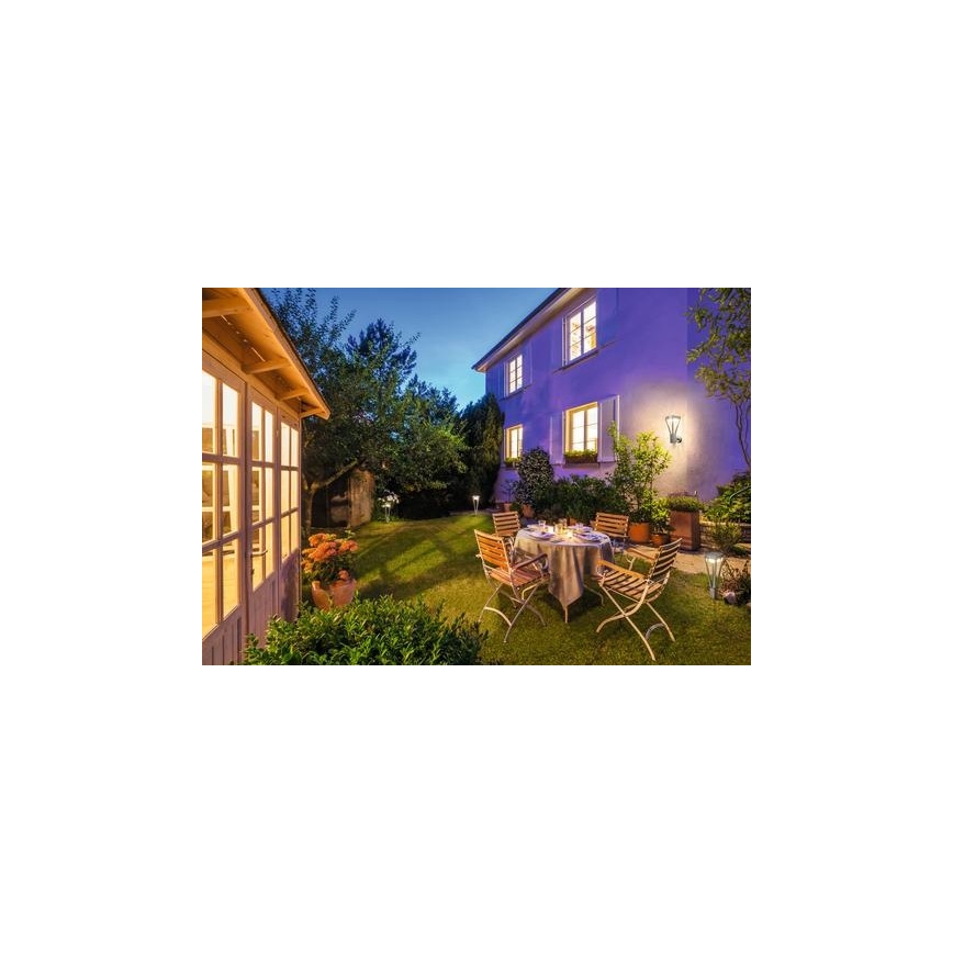 Ledvance - Lampe solaire extérieure avec détecteur BOUQUET LED/6W/3,7V 2200 mAh IP44