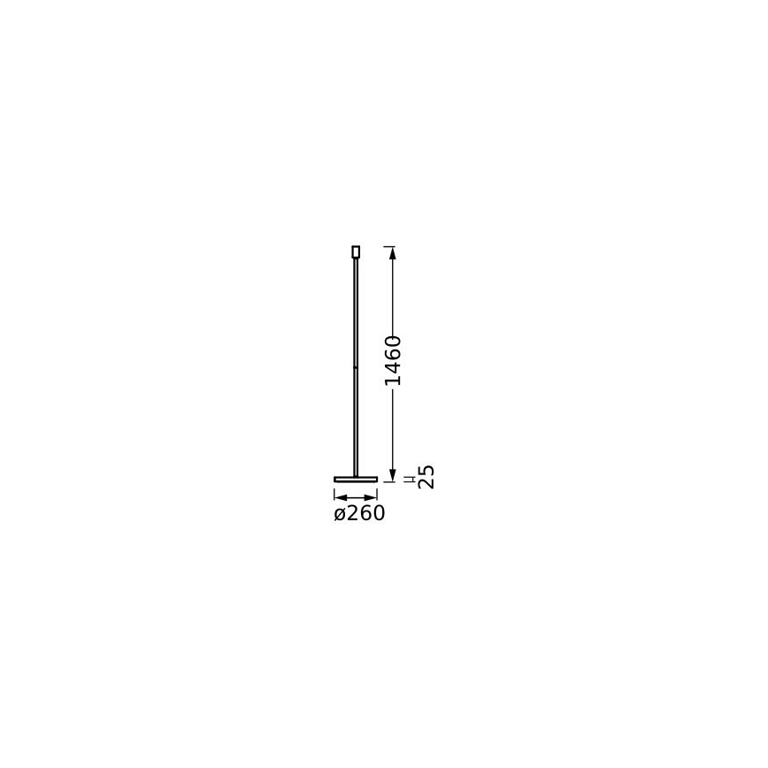 Ledvance - Lampen standaard DECOR STICK 1xE27/40W/230V beige