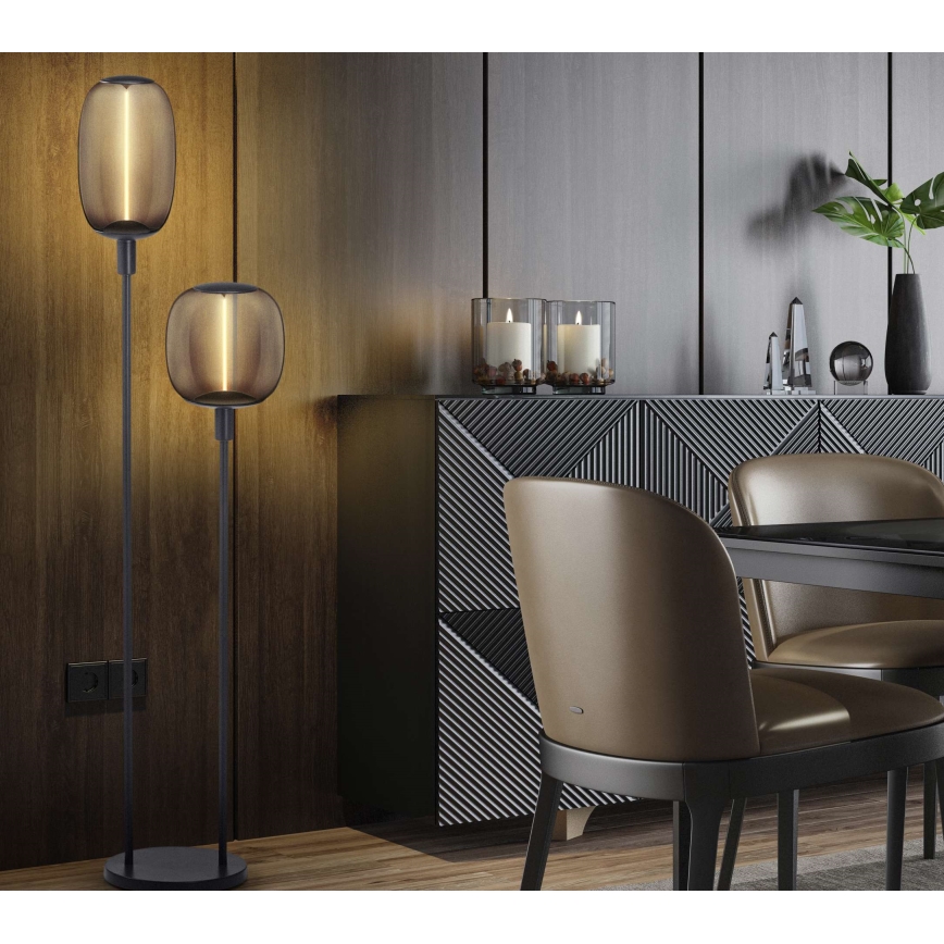 Ledvance - Lampen standaard DECOR STICK 2xE27/40W/230V antraciet